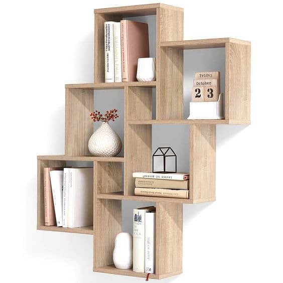 book shelves / wooden book shelves / shelves / wall decore shevles 15