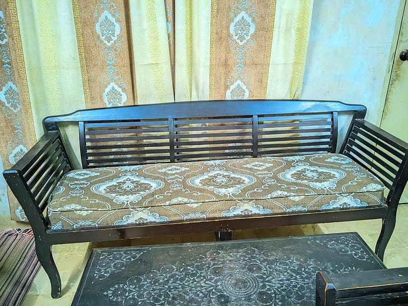 Sofa Set Wooden 1