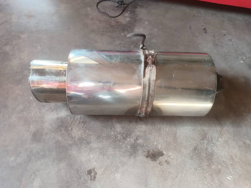 Exhaust Booster with Good sound Good Condition 2