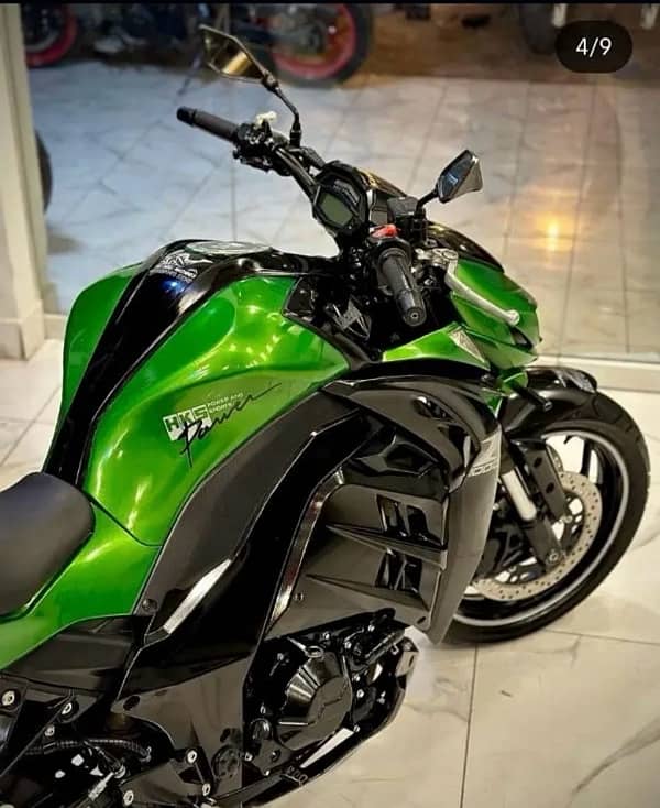 Kawasaki Z1000 replica 400cc Dual cylinder heavy bike 2