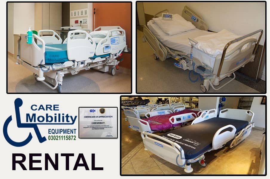 Electric Bed ON Rent / Hospital Bed medical Bed / ICU bed on Rent 2