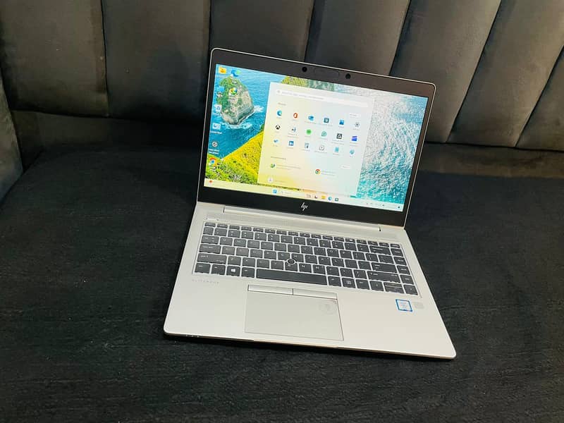 Hp Elitebook C-i5 8TH GEN 256GB SSD 8GB DDR4 With Face ID Look 5