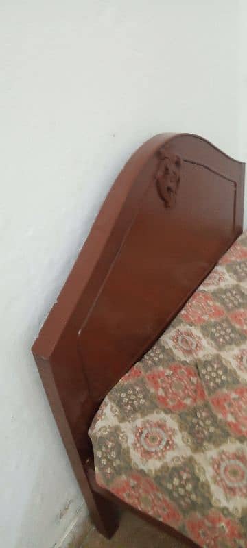 single bed with matress 2