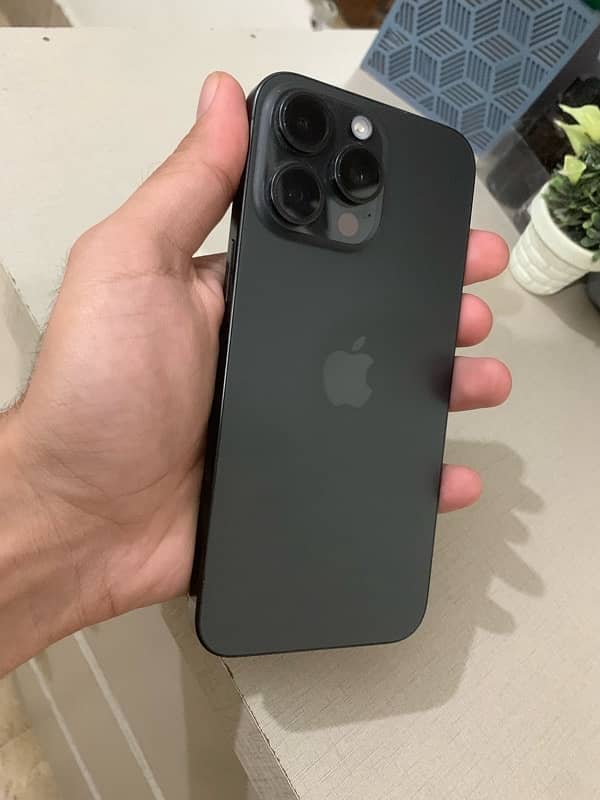 Iphone 15 pro max (jv)10/10 in under Apple 8 Months warrenty 0