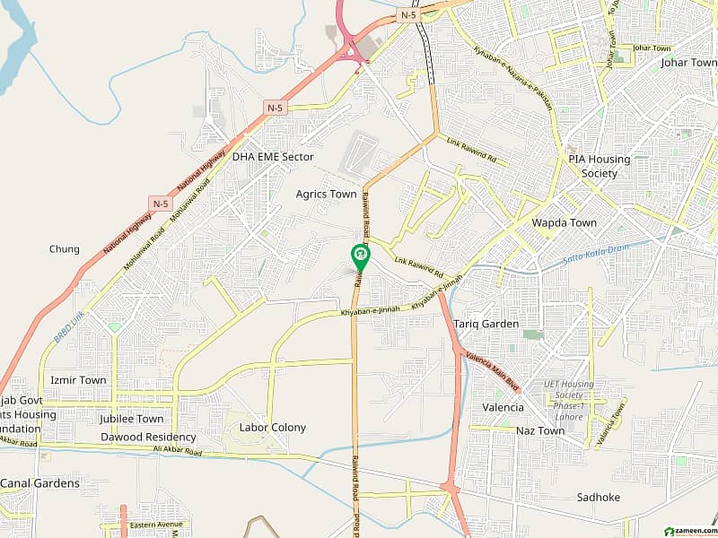 5 KANAL RESIDENTIAL PLOT FOR SALE ON THE MAIN BACK OF RAIWAND ROAD 0