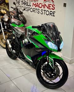 Kawasaki Ninja zx3r replica 400cc heavy bike