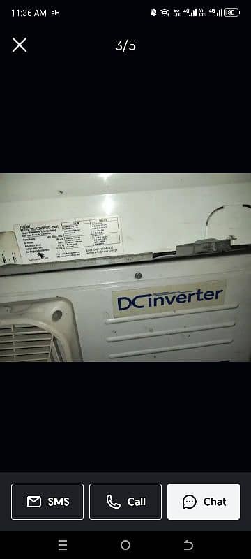 1 ton Haier AC & DC inverter for sale 4