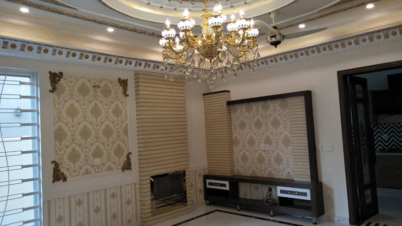 1 Kanal Brand New Modern Elevation Luxury House Available For Rent In Bahria Town Lahore. 2