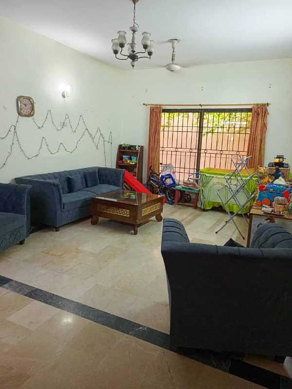 Lower portion for Rent on Main Khayaban-e-Ittehad 1