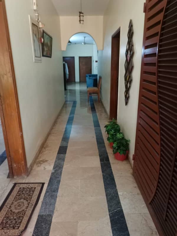 Lower portion for Rent on Main Khayaban-e-Ittehad 7