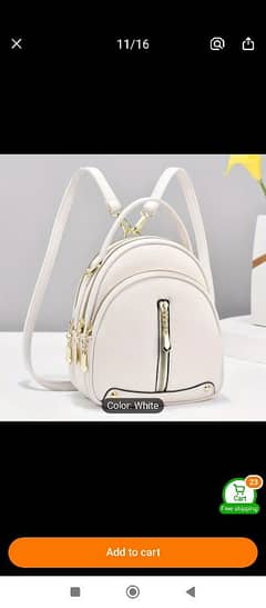 white backpack