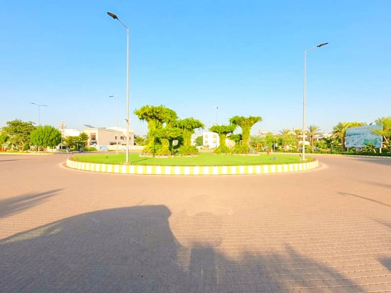 30 Marla Residential Facing Park Plot Available For Sale In  Dream Gardens  Block J 8