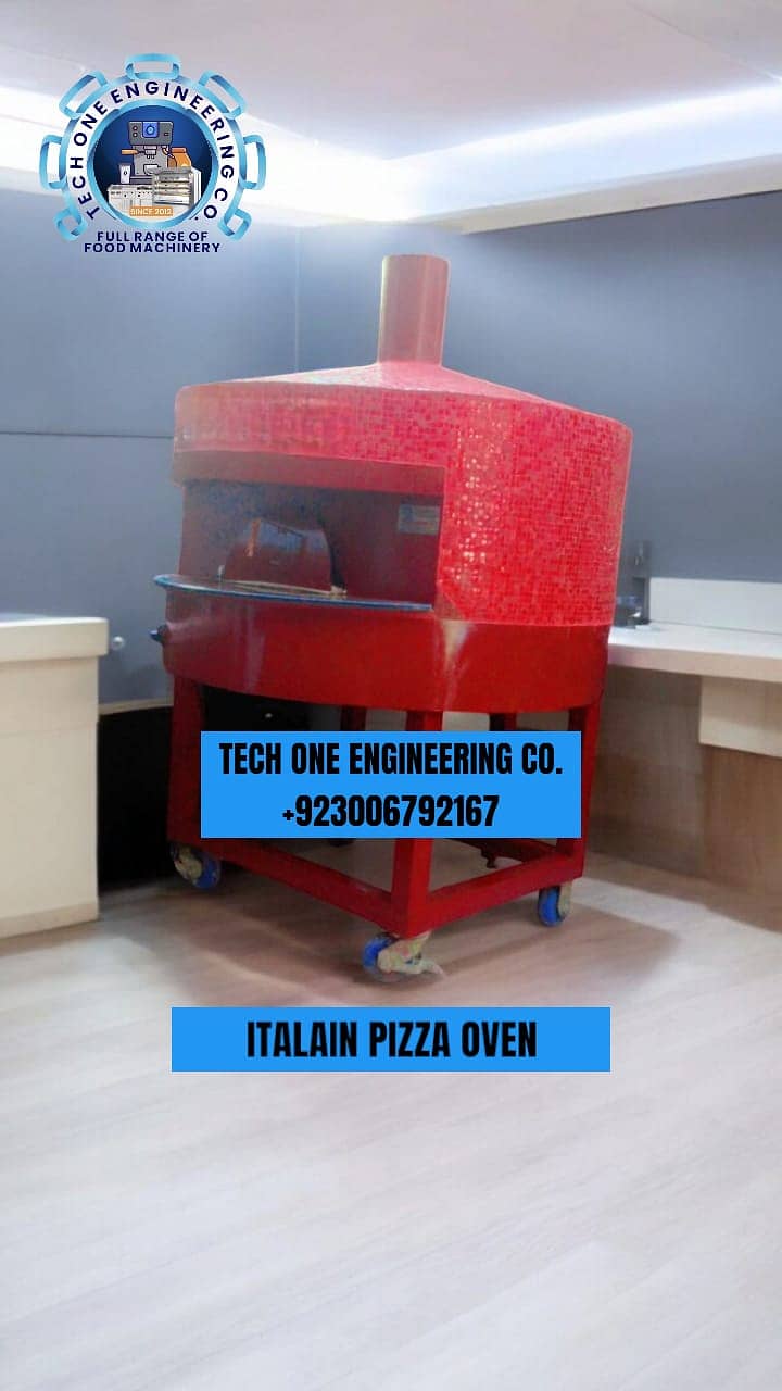 Wood & Gas Fired Pizza Oven|Pizza Oven|Pizza Oven For Sale|Fire Brick 2