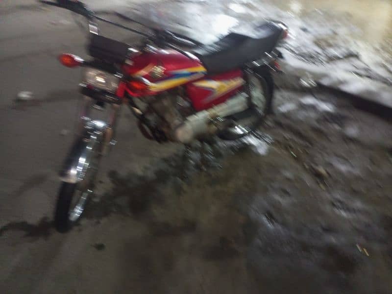 honda CG 125 karachi number 0