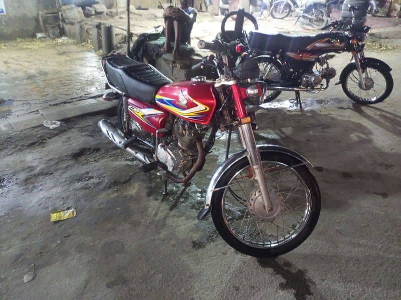 honda CG 125 karachi number 5