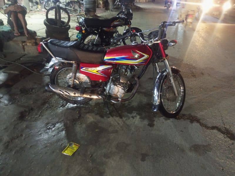 honda CG 125 karachi number 7