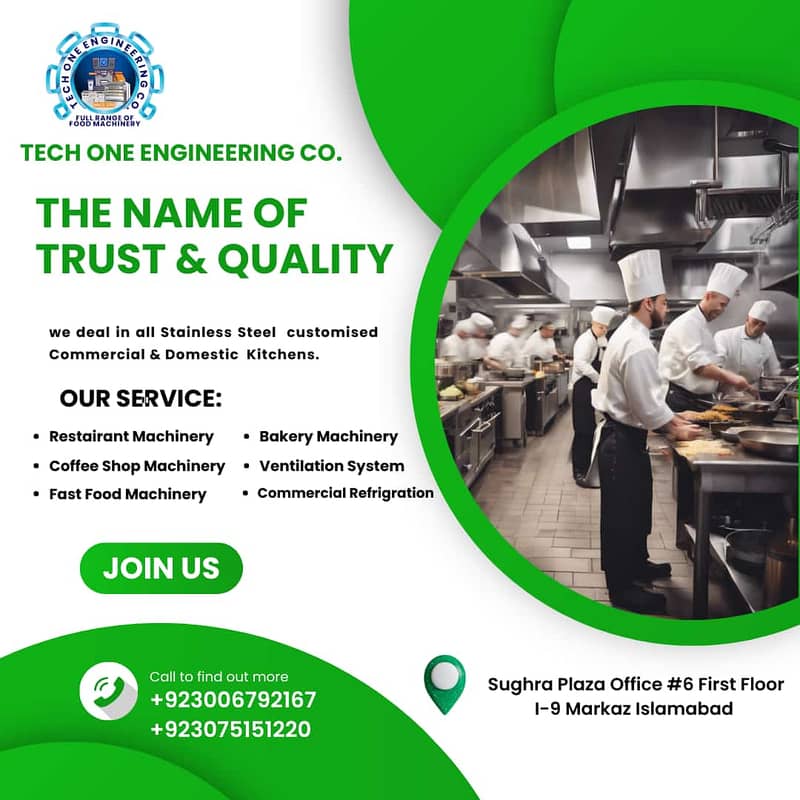 Commercial/Kitchen/Equipments/Services & Maintenances 1