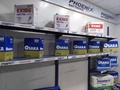 Battery In Karachi | Osaka | Exide | Phoenix | Daewoo | Zing | AGS