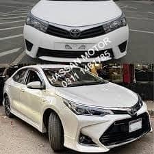 BUMPER TOYOTA COROLLA UPLIFT/FACE LIFT AVAILABLE 5