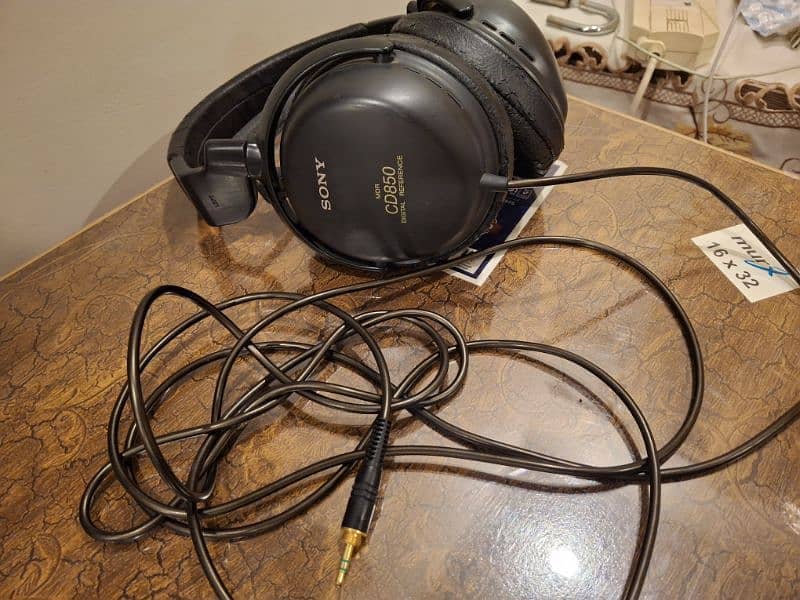 Sony Headphones MDR CD 850 (Vintage) 4