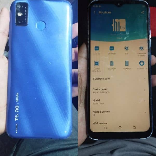 Tecno spark 6 go for sale with box 0