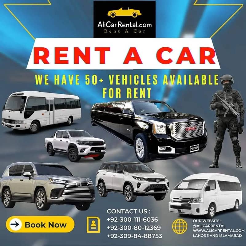 Hire On Rent A Car/Car Rental/PRADO,TOYOTA REVO, FORTUNER 1