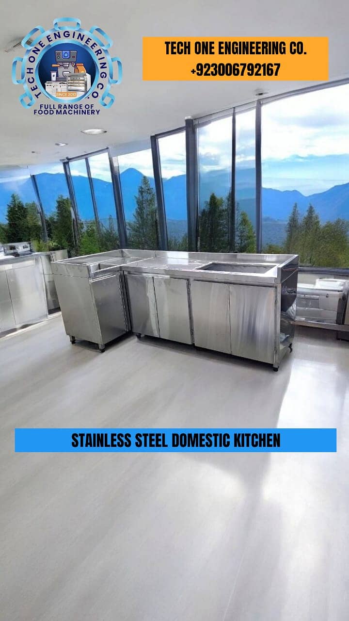 Stainless Steel/Kitchen Equipments/Commercial/Kitchen/Domestic/Kitchen 4