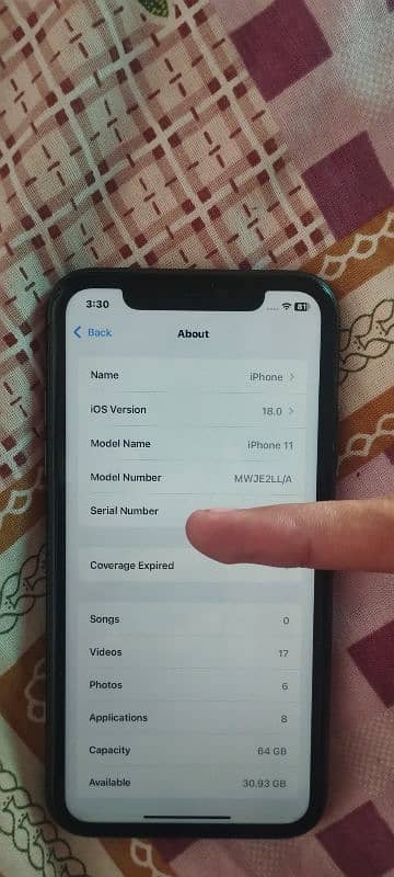 iPhone 11 64gb JV 7