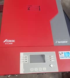 inverex iii 3.2kw inverter red colour work without battry & battry