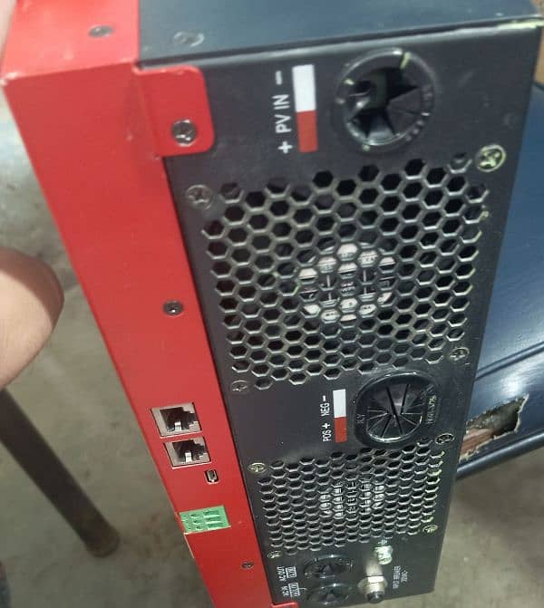 inverex iii 3.2kw inverter red colour work without battry & battry 1