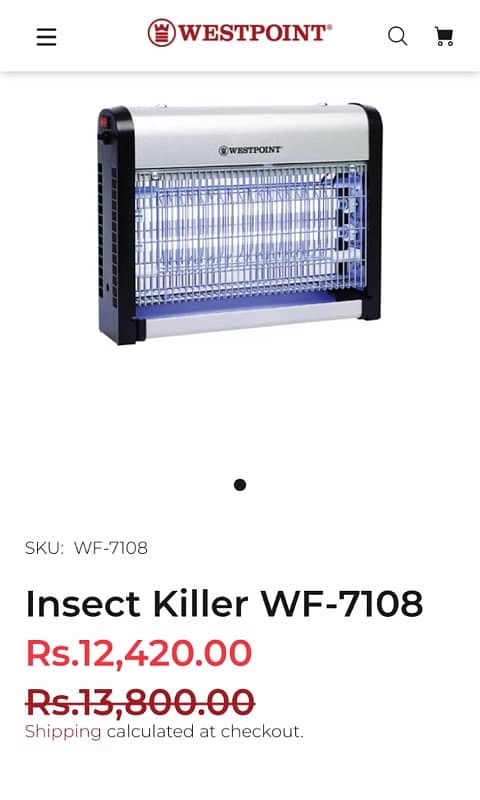 Slightly used (Like a New brand) Insect Killer available for sale. 3