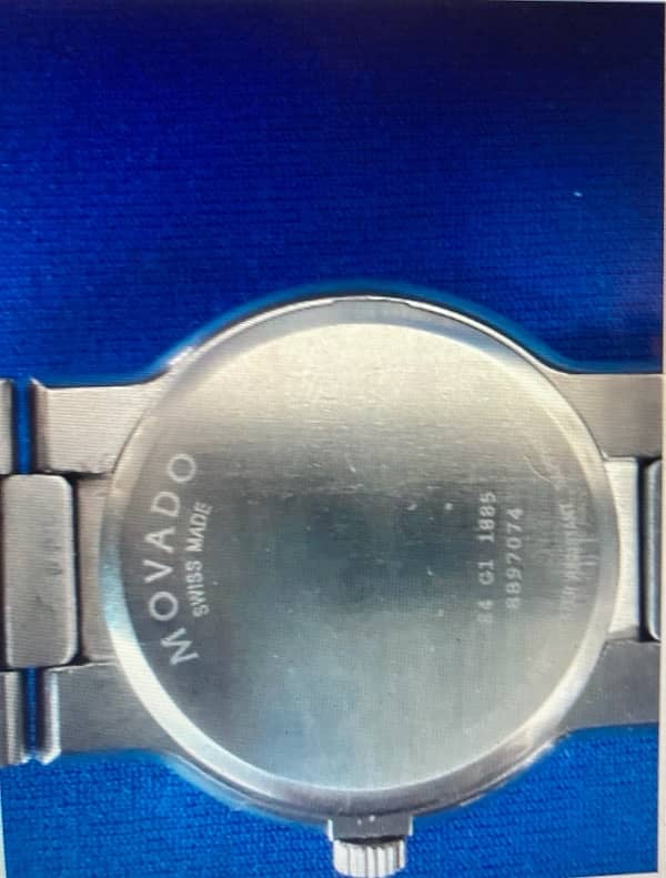 Movado wrist watch for sale 2