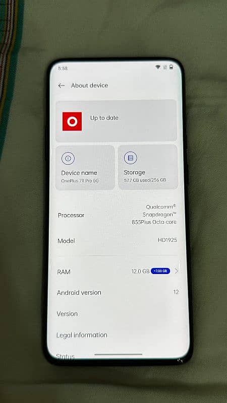 OnePlus 7t pro Maclaurin series,New condition 11