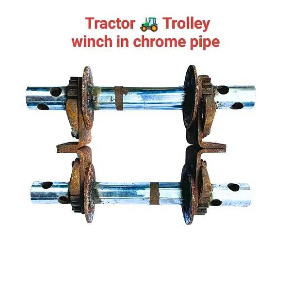 Truck trailer / tractor trolly / winch 7