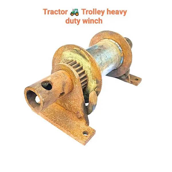 Truck trailer / tractor trolly / winch 8