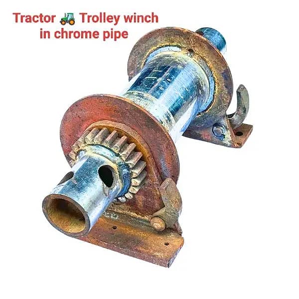 Truck trailer / tractor trolly / winch 9