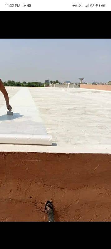 Water tank cleaning - Heat insulation jacket -water+heat Proofing 3