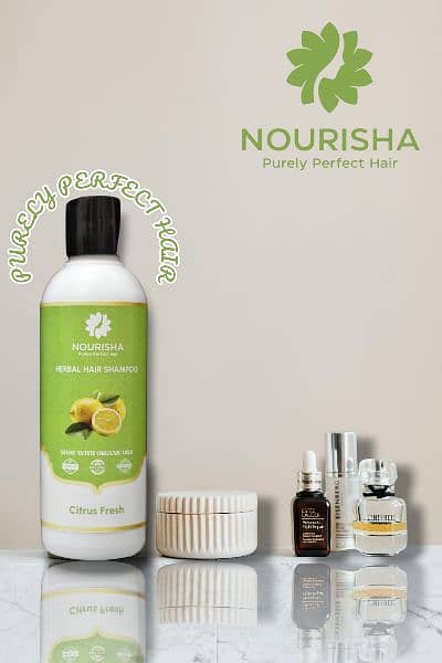 Herbal Hair Shampoo Nourisha for All Hair Types 3