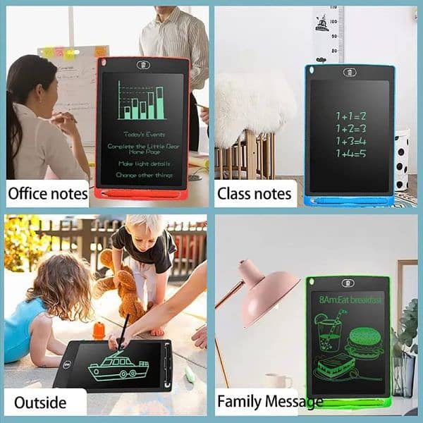 10 Inch – Multi Color Lcd Writing Drawing Tablet | Kids Learning Table 4