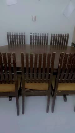 6 chair dinning table