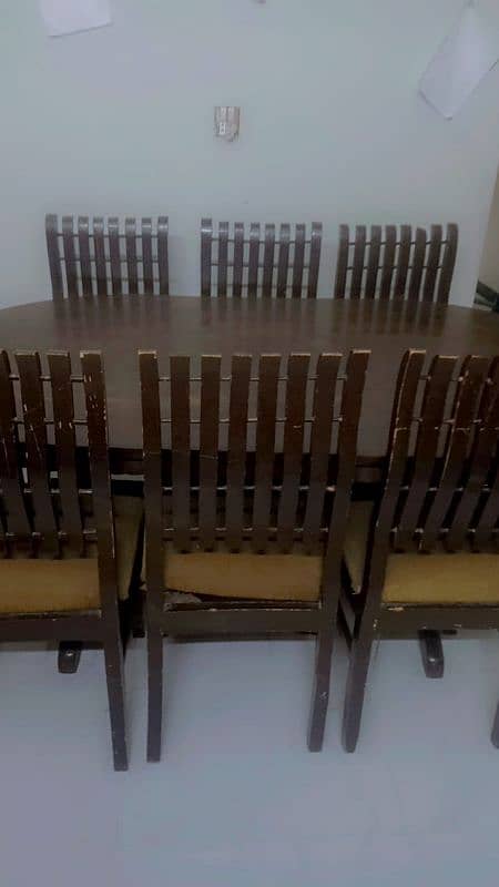 6 chair dinning table 0