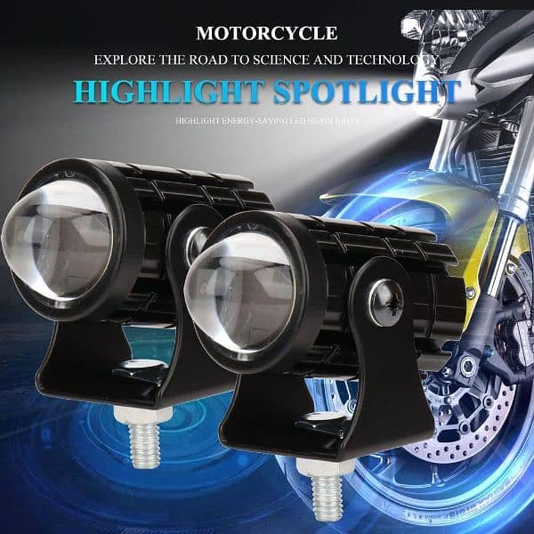 2pcs bike LED fog light 2