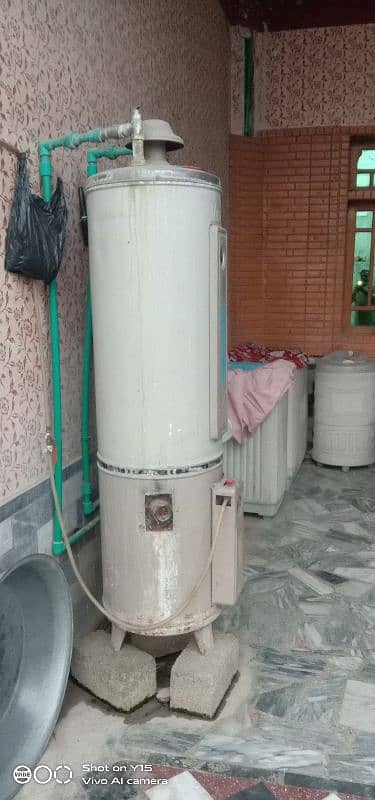 yunas company  35 gallan gas/electric gryser (use) in good condition. 0