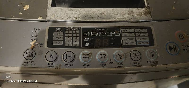 lg full automatic washing machine(minor fault) 1