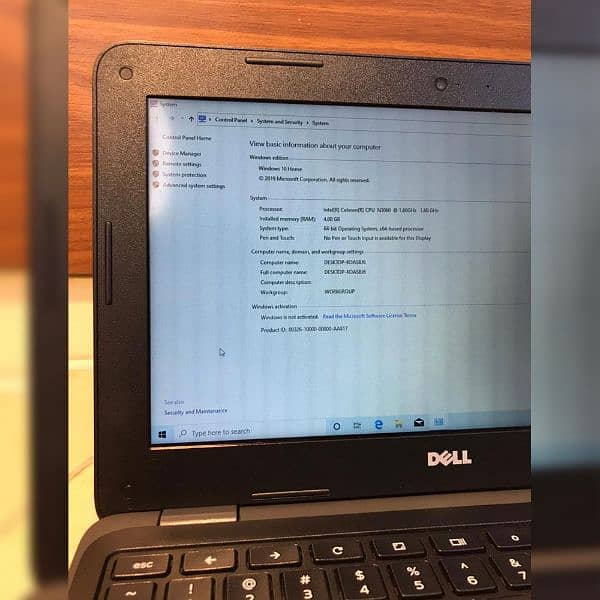 Dell Laptop dual core 6th Generation 4