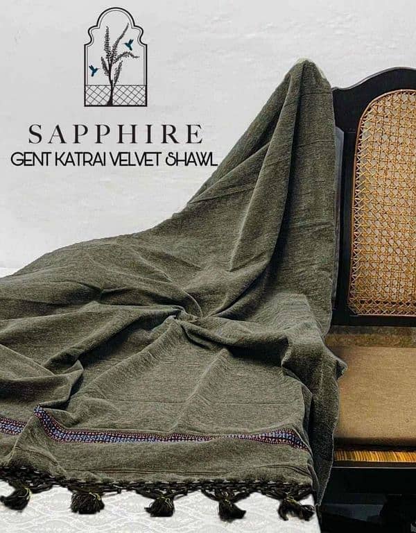 SAPPHIRE BRANDED SHAWLS AVAILABLE 7