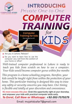 Get Expert Computer Tuition at Home!