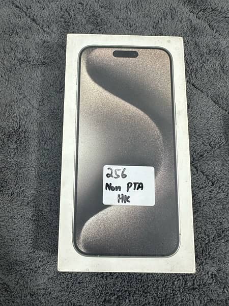 Apple Iphone 15 Pro Max 256GB HK Natural Non active 0