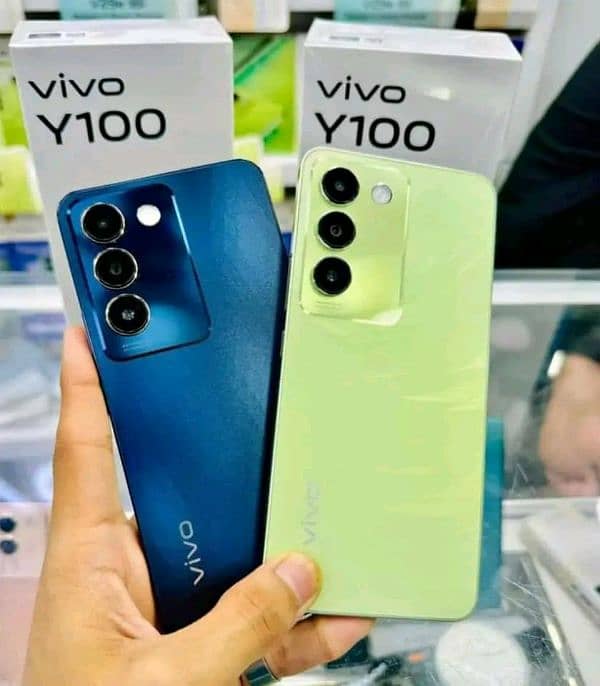 vivo y100 8/256 condition 10/10 box pack 1