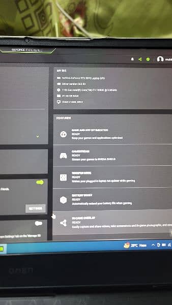 hp omen 16 i7 11gen rtx 3070 32gb ram 1